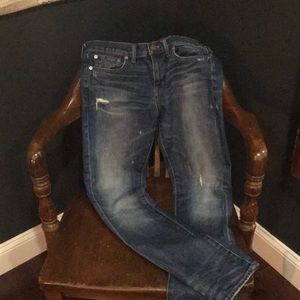 Madewell slim boyfriend jean size 27